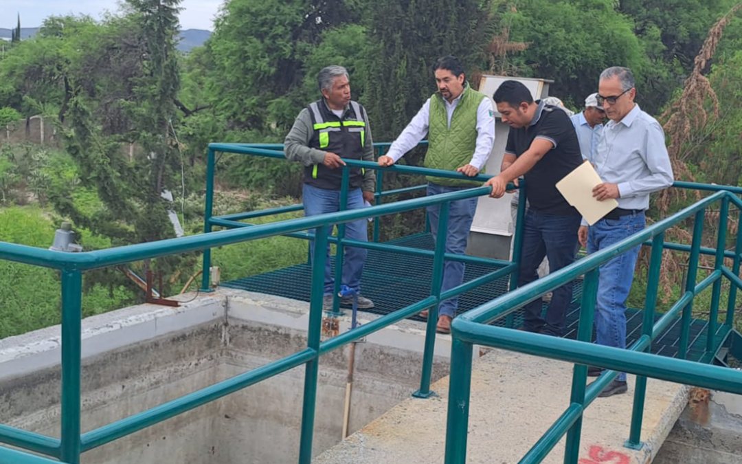 SUPERVISAN REHABILITACIÓN DE PLANTA TRATADORA EN MOCTEZUMA