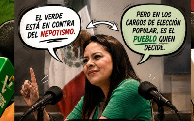 EL VERDE ENTRA EN CONTRADICCIÓN POR LA SUCESIÓN DE 2027 EN SAN LUIS POTOSÍ