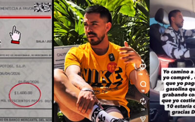 ENTRE LIKES Y LUJOS: INFLUENCER POTOSINO ES SEÑALADO POR INCUMPLIR CON SU HIJO