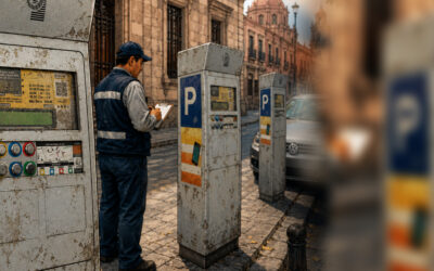 PARQUÍMETROS DE SLP OPERAN CON FALLAS PESE A RECAUDAR MILLONES CADA AÑO