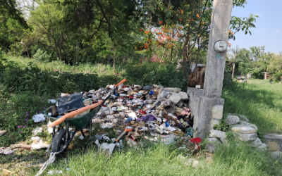 CIUDAD VALLES ATIENDE DENUNCIA POR BASURA EN VILLAS DEL REAL