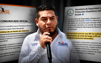 DESCARTAN ATENTADO CONTRA ALCALDE DE MEXQUITIC
