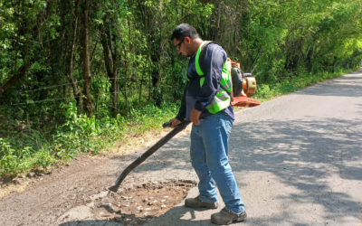 LLEVAN PROGRAMA DE MEJORA URBANA A SAN MARTÍN CHALCHICUAUTLA