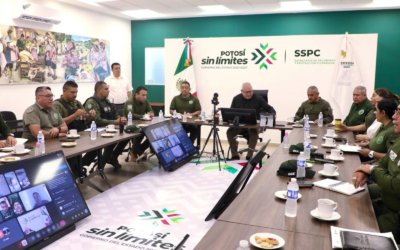 SAN LUIS POTOSÍ REVISA INDICADORES Y ESTRATEGIAS DE SEGURIDAD