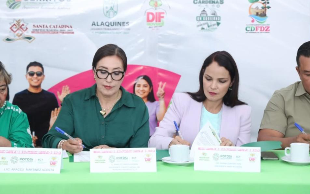 REGIÓN MEDIA FIRMA CONVENIO PARA MOVILIDAD INCLUYENTE
