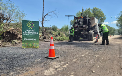 CAMINO A ARMADILLO DE LOS INFANTE RECIBE BACHEO EMERGENTE
