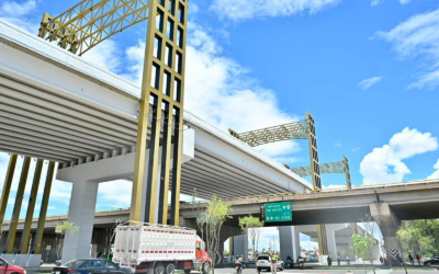 INAUGURAN PUENTE VEHICULAR EN CIRCUITO POTOSÍ Y VALLE DE LOS FANTASMAS