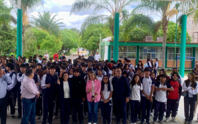 VILLA DE POZOS IMPARTE TALLERES DE PREVENCIÓN A ESTUDIANTES DEL CBTA 196
