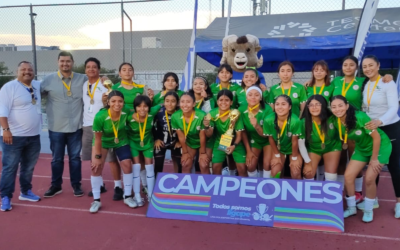 CECYTE SLP GANA PRIMER LUGAR EN FÚTBOL FEMENIL Y VARONIL EN LIGA ESTUDIANTIL