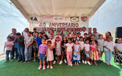 CIUDAD VALLES CONMEMORA 40 AÑOS DE BIBLIOTECA ISSSTE-AYUNTAMIENTO