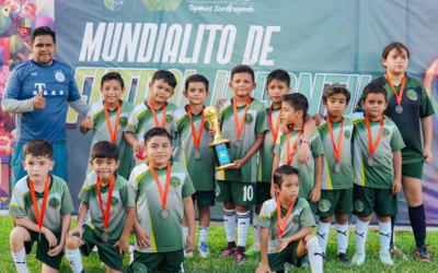 MUNDIALITO INFANTIL REÚNE A EQUIPOS DE FUTBOL EN CIUDAD VALLES