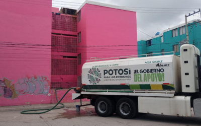 SAN LUIS POTOSÍ DISTRIBUYÓ 30 MILLONES DE LITROS DE AGUA