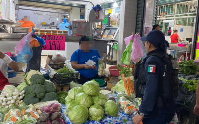 CIUDAD VALLES MANTIENE VIGILANCIA EN ZONA COMERCIAL