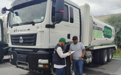 VERIFICAN SANIDAD DE PIPAS DE AGUA EN SAN LUIS POTOSÍ