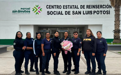 RECONOCEN 28 AÑOS DE SERVICIO PENITENCIARIO EN SAN LUIS POTOSÍ