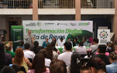 VILLA DE REYES ENTREGA EQUIPOS Y CAPACITACIÓN DIGITAL A 30 MICRONEGOCIOS