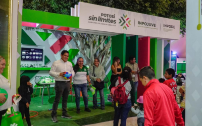 INPOJUVE E INPODE OFRECEN SERVICIOS EN FENAPO SAN LUIS POTOSÍ