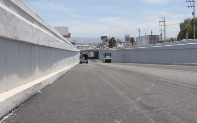 SAN LUIS POTOSÍ INAUGURA PASO A DESNIVEL EN CIRCUITO POTOSÍ