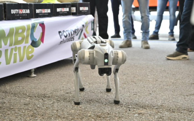 CUATRO PERROS ROBOT INICIARÁN OPERACIONES DE VIGILANCIA EN LA FENAPO 2026