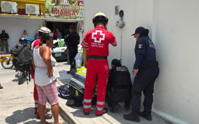 POLICÍA MUNICIPAL REALIZA RECORRIDOS DE VIGILANCIA EN ZONA CENTRO DE CIUDAD VALLES