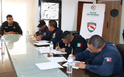 ACTUALIZAN REGISTRO DE POLICÍAS MUNICIPALES EN SAN LUIS POTOSÍ