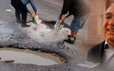 GALINDO CONVIERTE A CIUDADANOS EN TAPADORES DE HOYOS