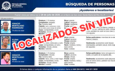 BUSCABAN A TRES FAMILIARES; LOS HALLARON ENTERRADOS