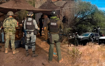 HALLARON 500 KILOS DE METANFETAMINA EN INMUEBLES DE STA. MARÍA DEL RÍO