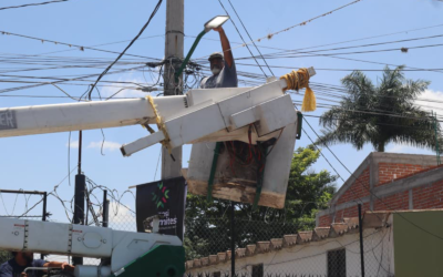 DISTRIBUYEN MÁS DE 13 MIL LUMINARIAS LED EN SAN LUIS POTOSÍ
