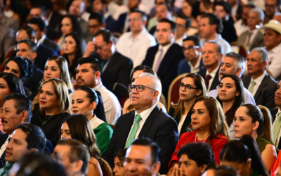 EN SAN LUIS POTOSÍ JESÚS JUÁREZ DESTACA RESULTADOS EN SEGURIDAD DEL QUINTO INFORME