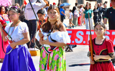 SEGE DESTACA PARTICIPACIÓN EDUCATIVA EN ACTOS CÍVICOS EN SLP
