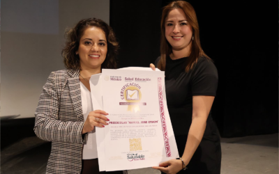 105 ESCUELAS RECIBEN CERTIFICACIÓN DE SALUD EN SAN LUIS POTOSÍ