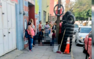 BALEADO EN CENTRO DE SLP PREVIO AL INFORME DEL ALCALDE