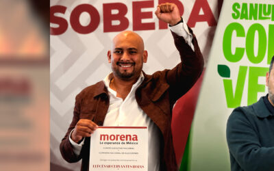 RUPTURA TOTAL: MORENA Y VERDE VAN SEPARADOS POR GUBERNATURA DE SLP