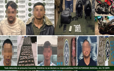 DETIENEN A SIETE PERSONAS EN OPERATIVOS EN SLP Y LA HUASTECA