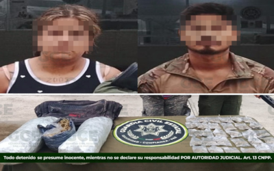 DOS DETENIDOS Y DROGA ASEGURADA EN SAN VICENTE