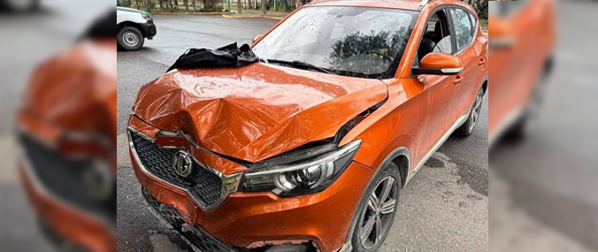 FUNCIONARIOS MUNICIPALES INVOLUCRADOS EN ACCIDENTE EN TANGAMANGA I