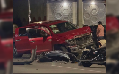 CUATRO LESIONADOS TRAS ACCIDENTE EN CARRETERA 57