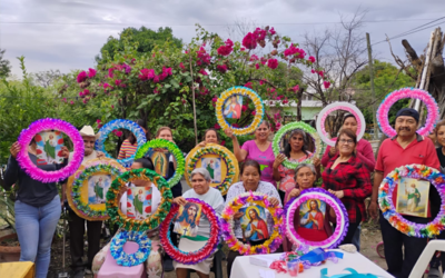CIUDAD VALLES REGISTRA 225 PARTICIPANTES EN TALLERES DE CORONAS DE DÍA DE MUERTOS