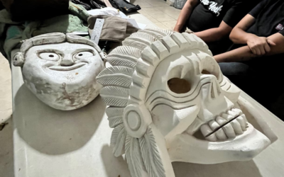 CIUDAD VALLES INICIA TALLER DE MÁSCARAS PARA XANTOLO