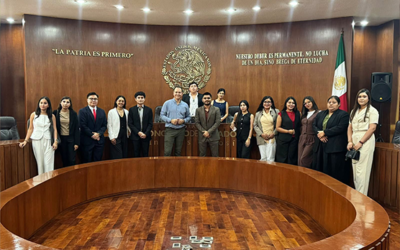 ESTUDIANTES DE DERECHO VISITAN INSTITUCIONES DE JUSTICIA EN SAN LUIS POTOSÍ