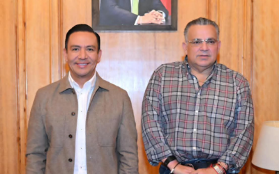 ALCALDE DE CIUDAD VALLES SE REÚNE CON SECRETARIO GENERAL DE GOBIERNO
