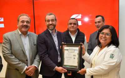 CUMMINS RECIBE DISTINTIVO ELSSA EN SAN LUIS POTOSÍ