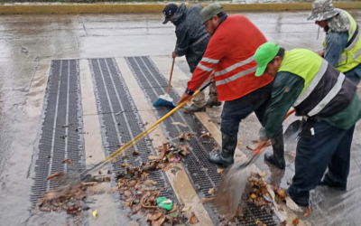 OBRAS PÚBLICAS REALIZA DESAZOLVE PREVENTIVO POR LLUVIAS EN CIUDAD VALLES