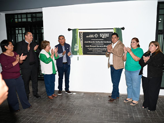 INAUGURAN PARQUE URBANO EN SOLEDAD CON INVERSIÓN DE 9.3 MILLONES
