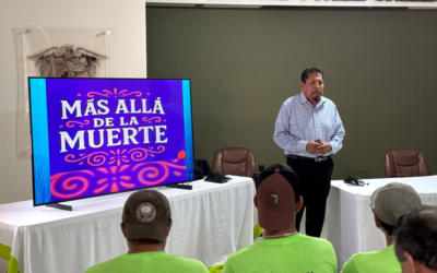 CIUDAD VALLES REALIZA PLÁTICA SOBRE EL SIGNIFICADO DEL XANTOLO