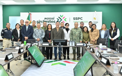 AUTORIDADES DE SAN LUIS POTOSÍ ACUERDAN REUNIONES DE SEGURIDAD PARA ELECCIONES DE 2027