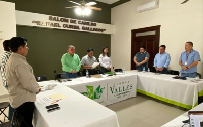 SUPERVISAN OBRAS DE PAVIMENTACIÓN EN CIUDAD VALLES, SLP