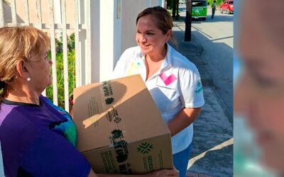 ACUSAN A YOLANDA CEPEDA DE UTILIZAR AYUDAS SOCIALES PARA PROMOCIONARSE