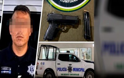 CAEN POLICÍAS EN SAN VICENTE; PRESUNTAMENTE ANDABAN DE «HALCONES»